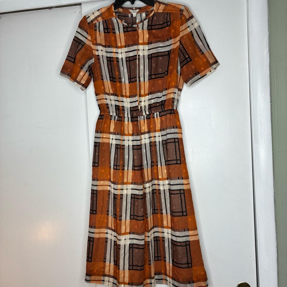 Vintage Dress Sandolia Junior Size 13. Classic Retro. Cottagecore.